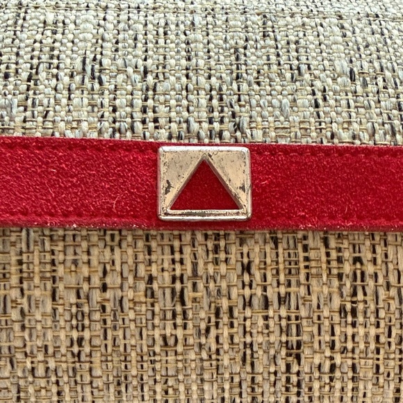 VINTAGE red suede Roper belt - Picture 3 of 12